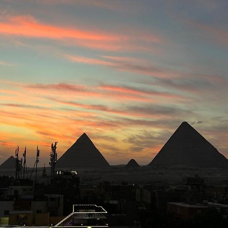 El Aida Pyramids View Hotel Kafrat al Jabal Exterior photo
