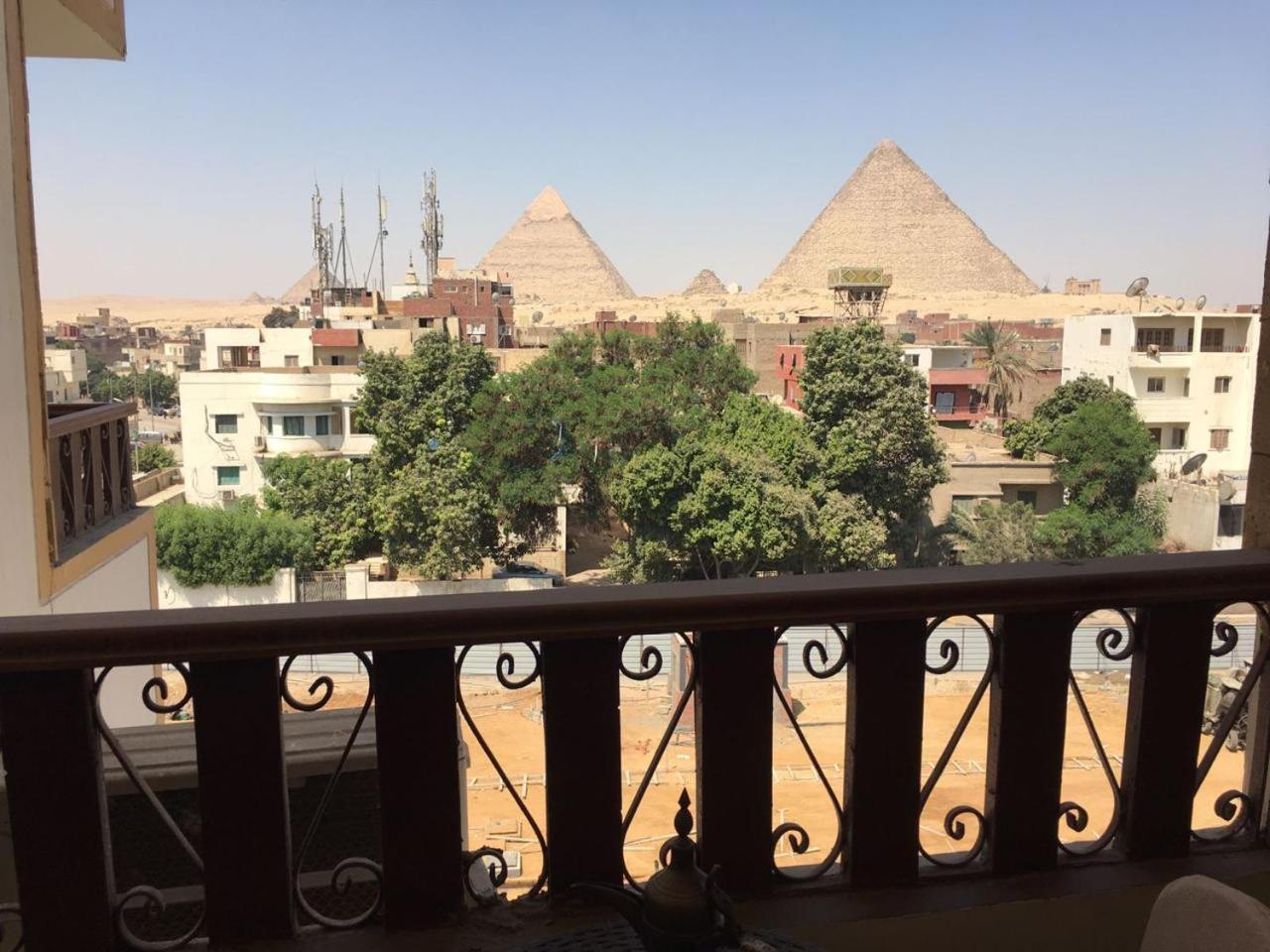 El Aida Pyramids View Hotel Kafrat al Jabal Exterior photo