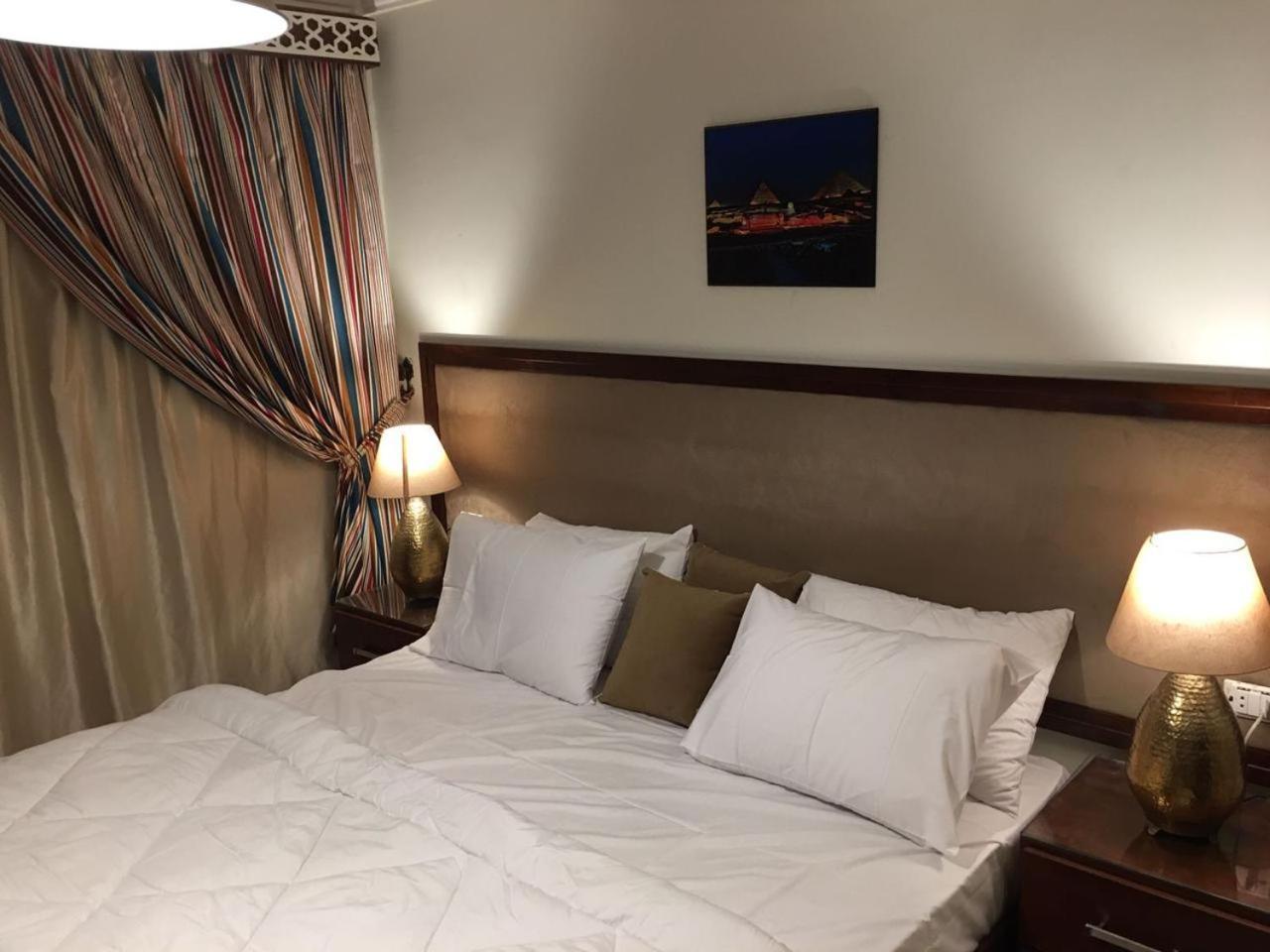 El Aida Pyramids View Hotel Kafrat al Jabal Exterior photo