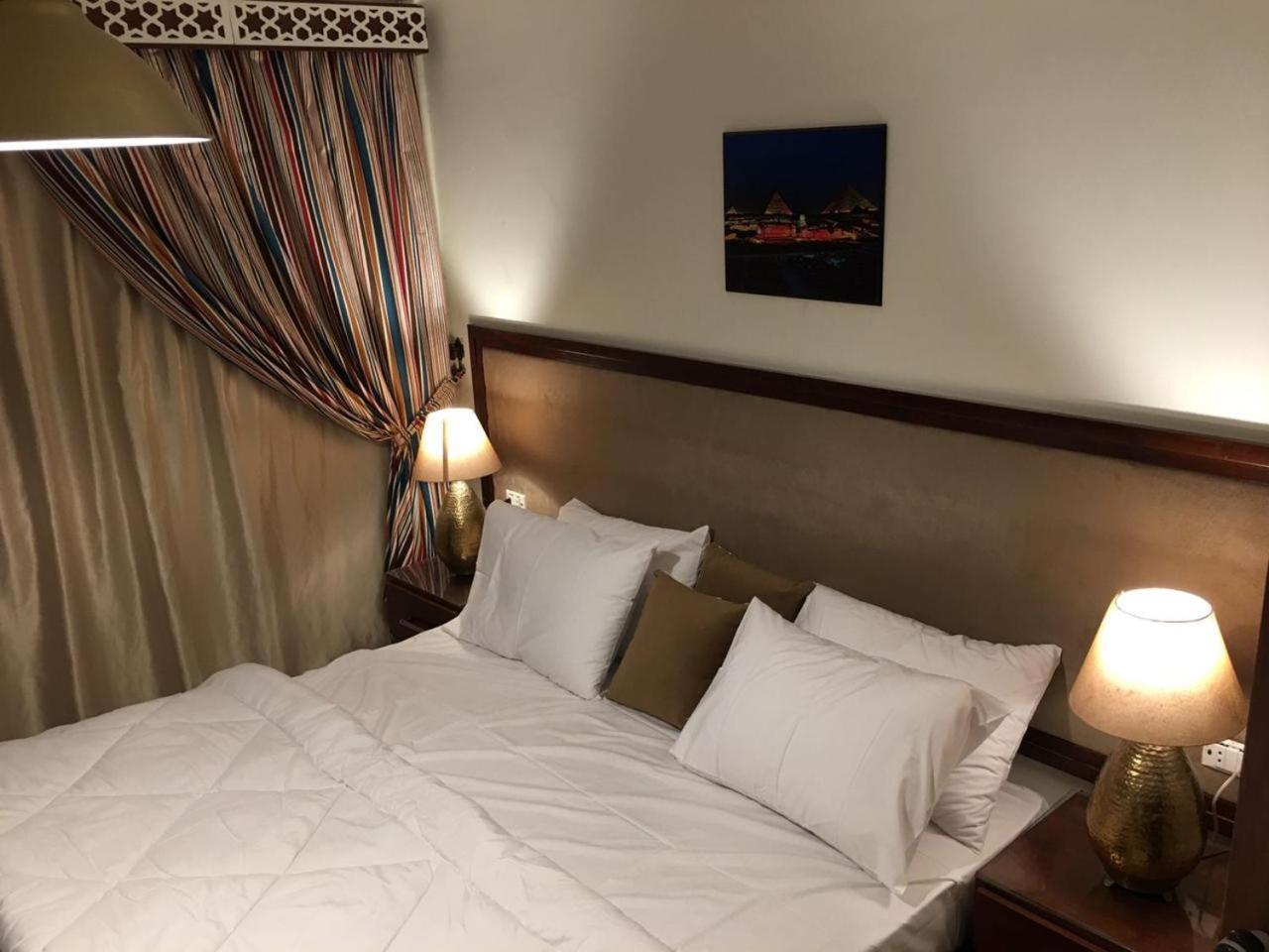 El Aida Pyramids View Hotel Kafrat al Jabal Exterior photo