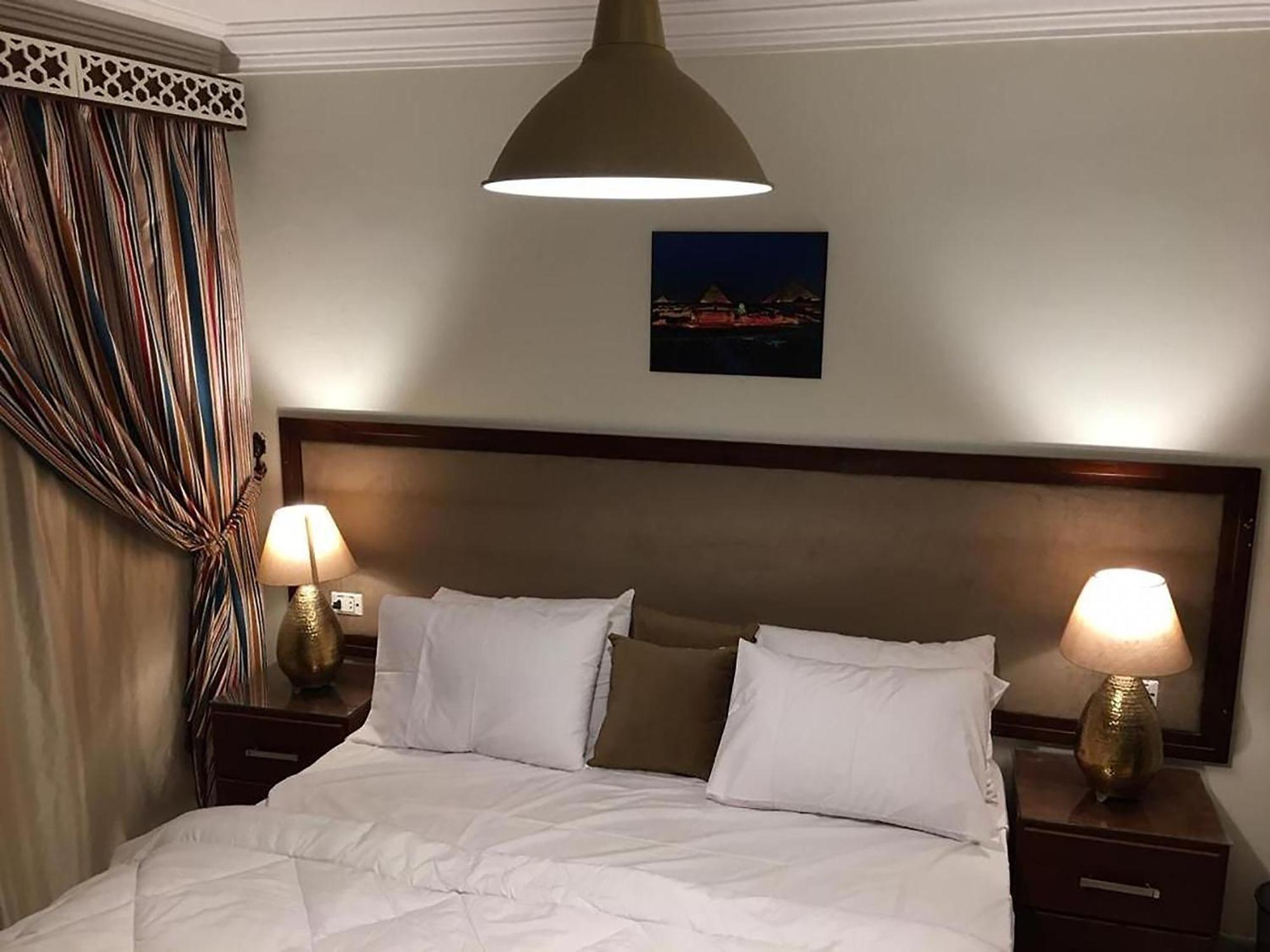 El Aida Pyramids View Hotel Kafrat al Jabal Exterior photo