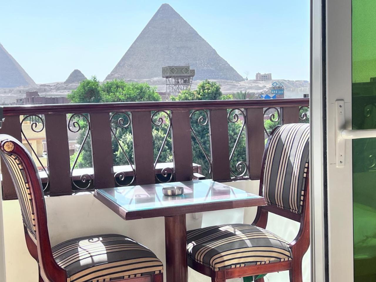 El Aida Pyramids View Hotel Kafrat al Jabal Exterior photo