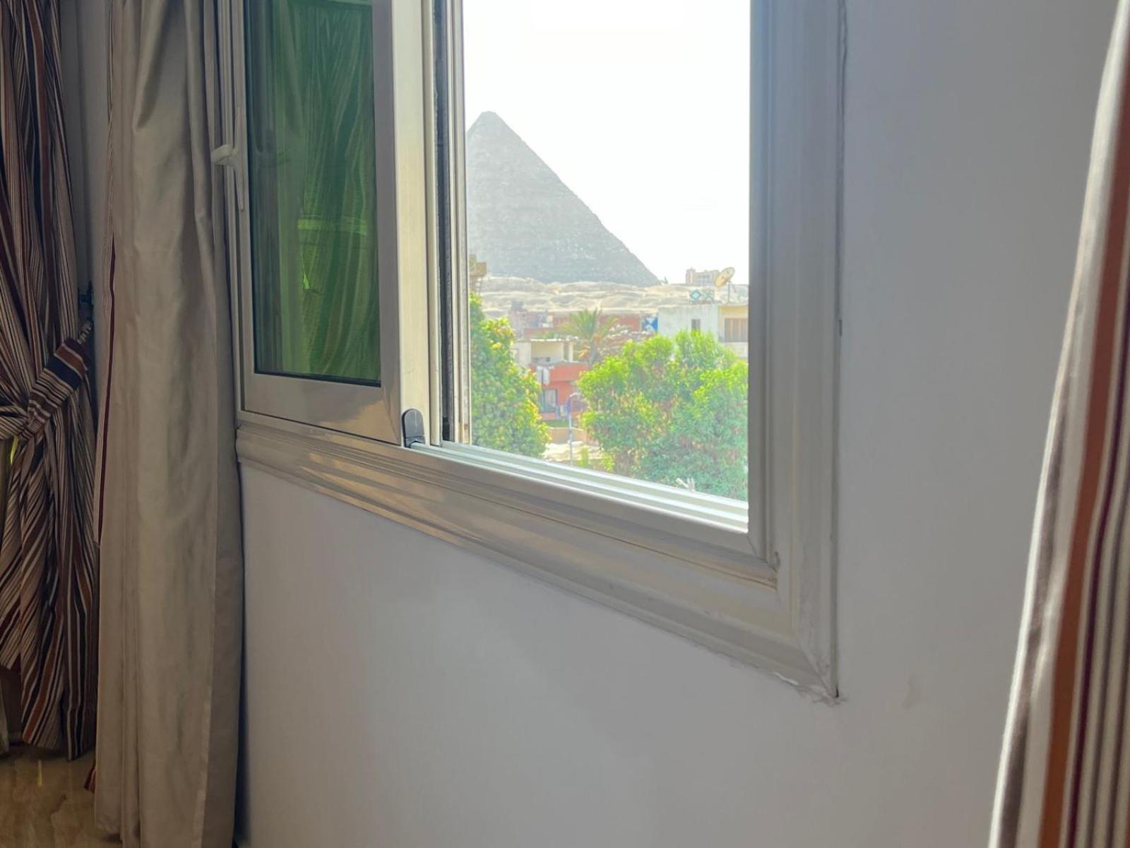 El Aida Pyramids View Hotel Kafrat al Jabal Exterior photo